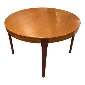 Table ronde « meubles tv paris » scandinave vintage, années 1960