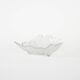 Glass leaf bowl, Danish design, 1970s, made in Denmark