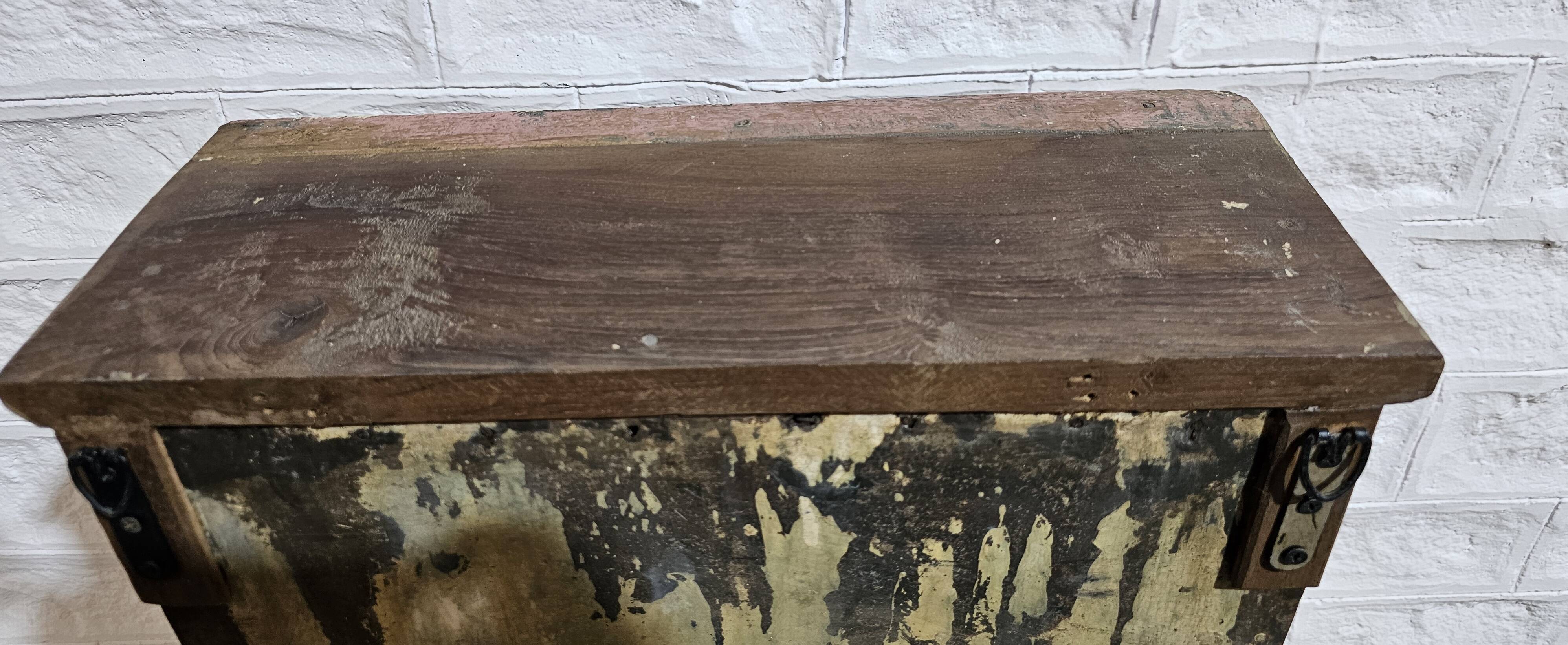 Pink showcase in Burmese teak