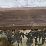 Pink showcase in Burmese teak