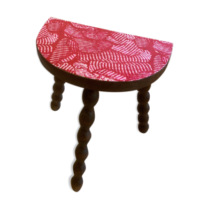 tabouret bois 3 pieds