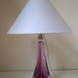 Crystal table lamp Val Saint Lambert, Belgium
