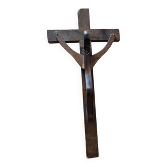 Stylized wooden crucifix