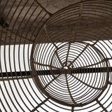 XXL rattan pendant light Natural rattan light