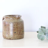 Pyrite sandstone jug, vintage