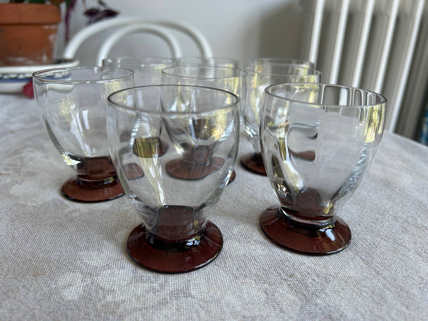 Antique glasses