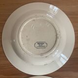 2 'Mignon' soup plates from Sarreguemines