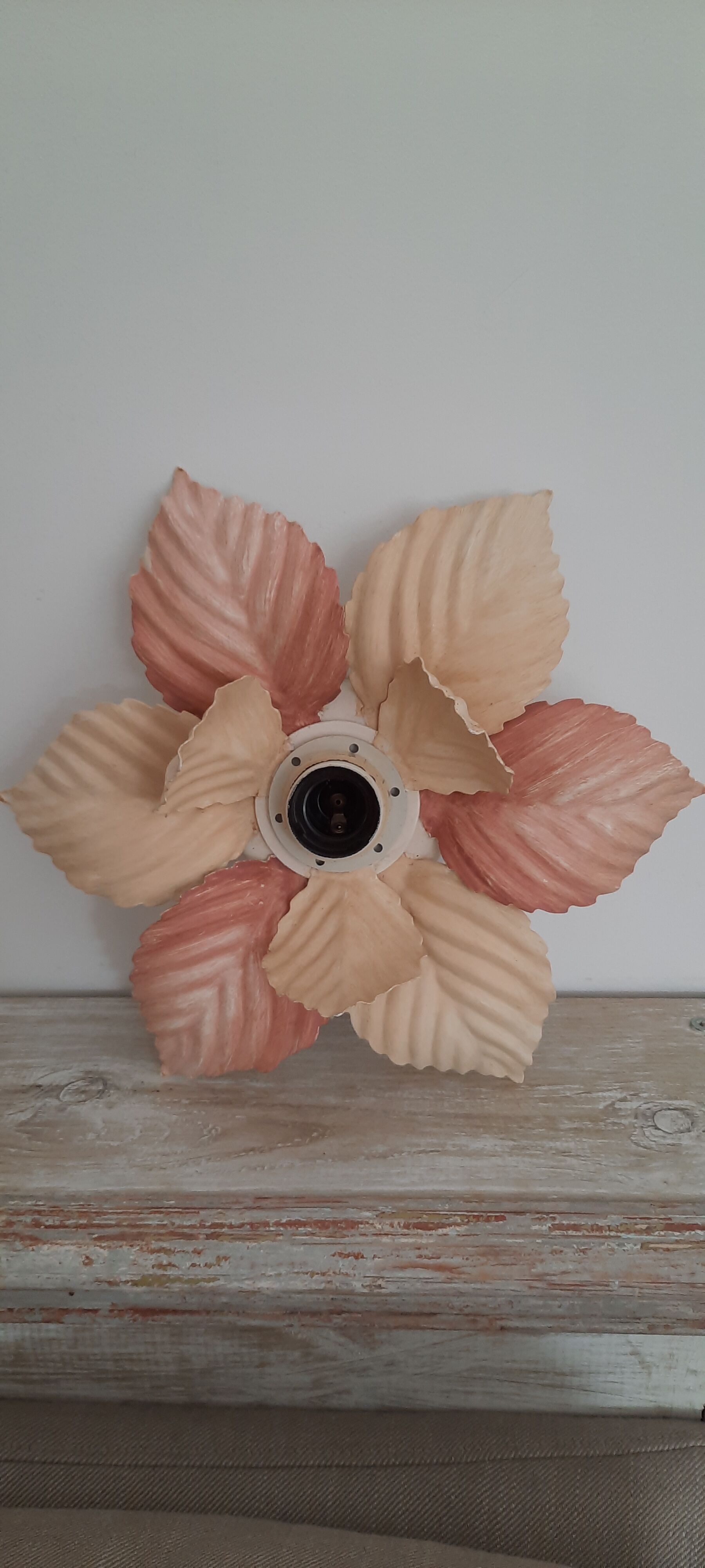 Wall lamp or ceiling lamp shape flower