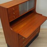 Secrétaire en teck, design danois, années 1970, production : Danemark