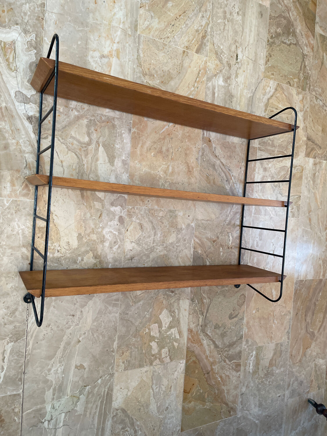 Vintage wall shelf String 1960