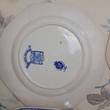6 Assiettes plates octognales BWM et Cie. Variété