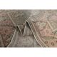 1970s Vintage Persian Handmade Wool Cotton Orange Area Rug 285x381