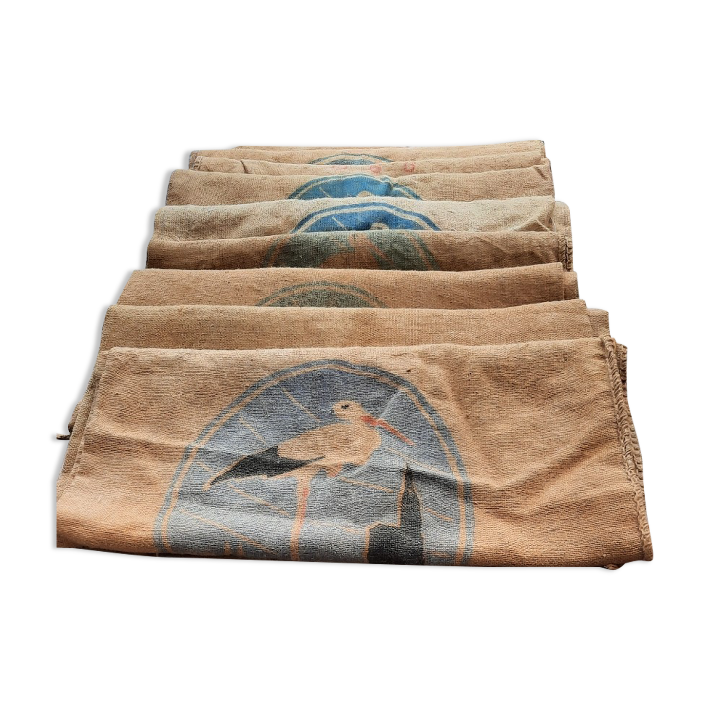 9 potash burlap bag from alsace