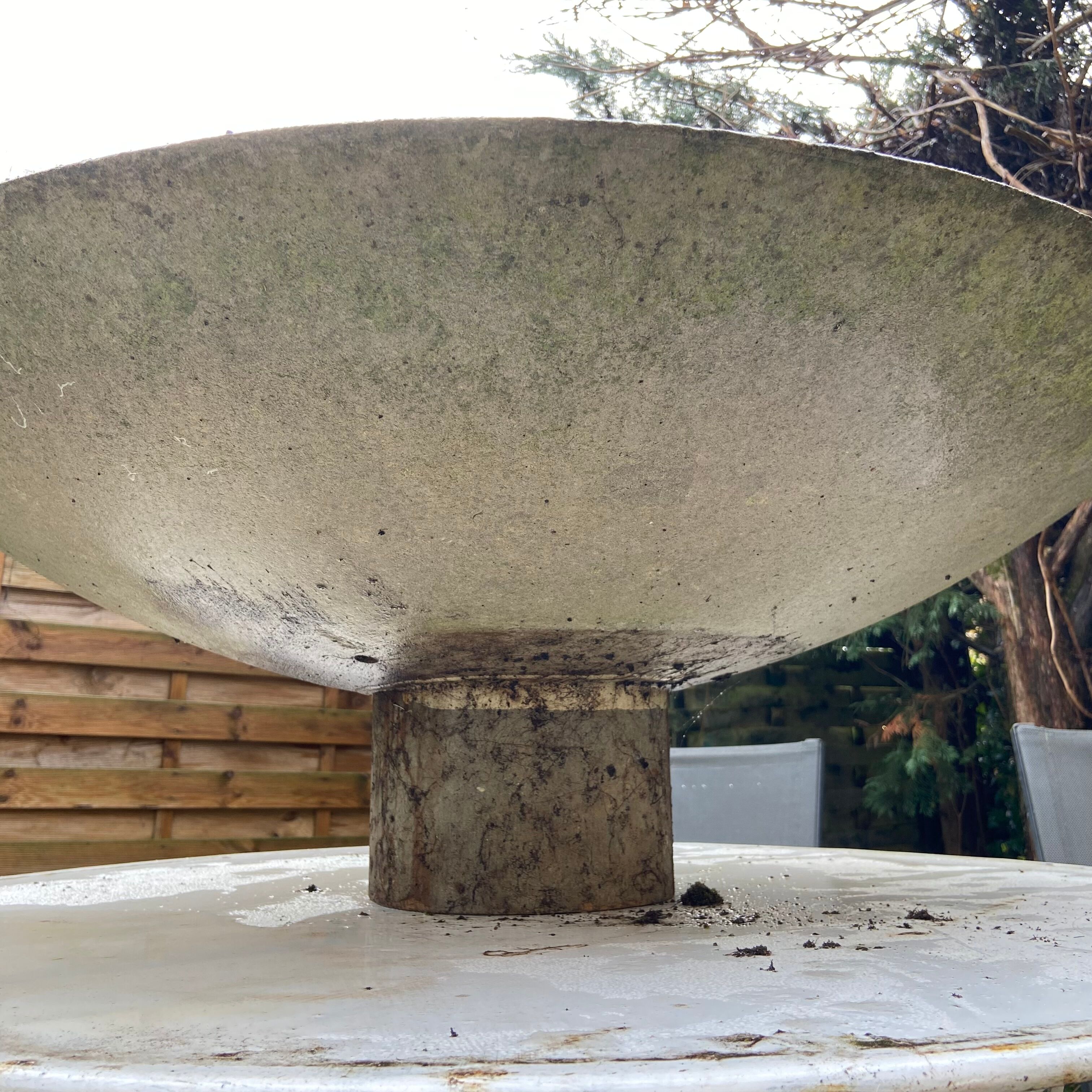 Vasque en fibro ciment
