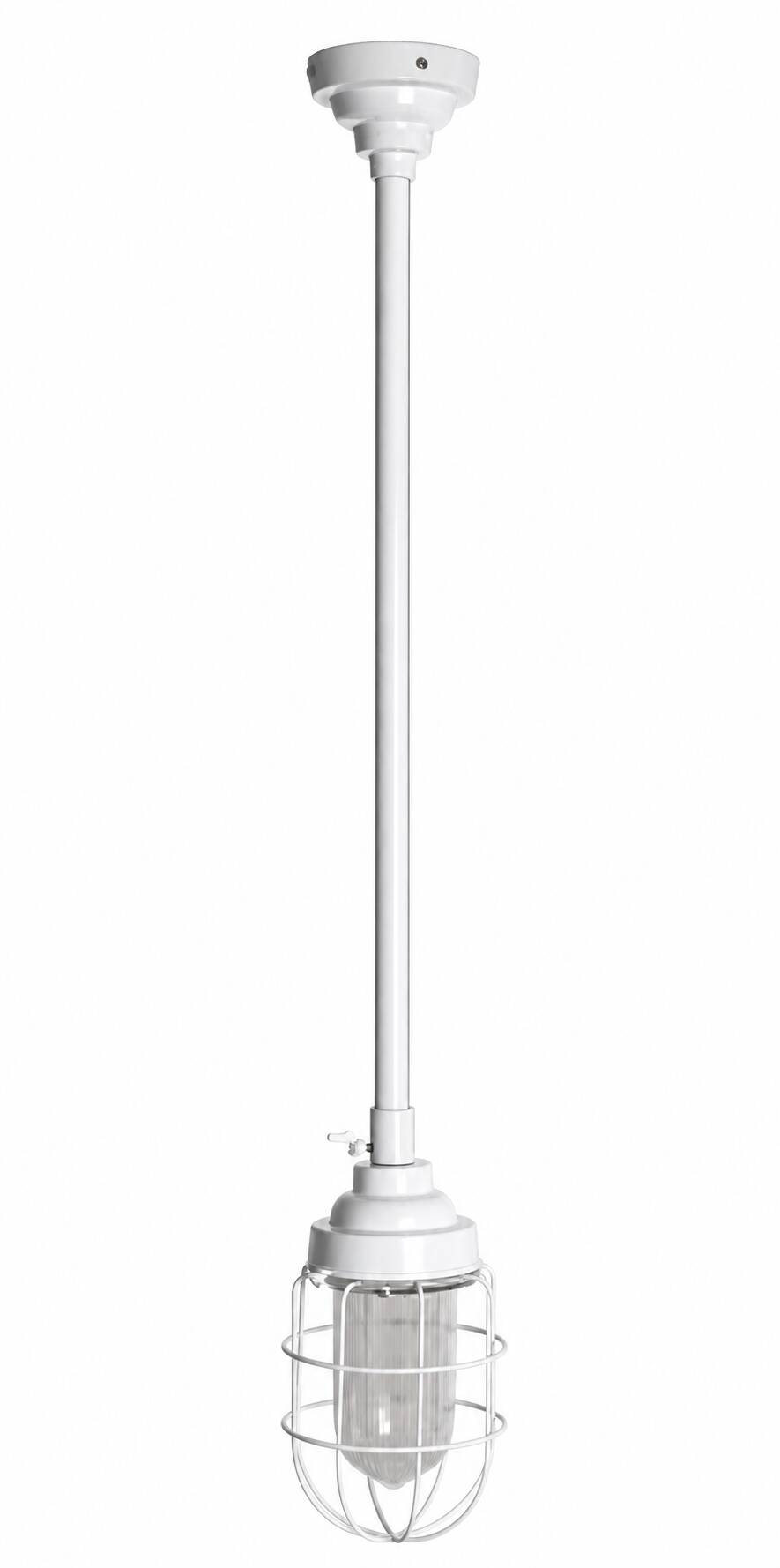 Lampe Casa  Blanche, Suspension industrielle atypique neuve