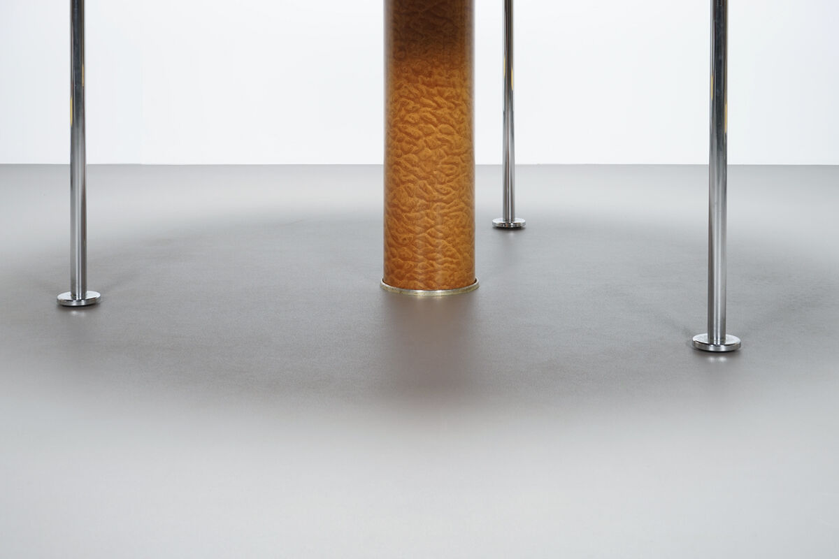Table Ospite large model of Ettore Sottsass for Zanotta circa 1980