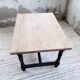 Table de ferme en chêne avec rallonges