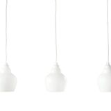 Ensemble de trois suspensions en verre par Alf Svensson, Suède 1960