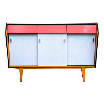 Wood and Formica sideboard