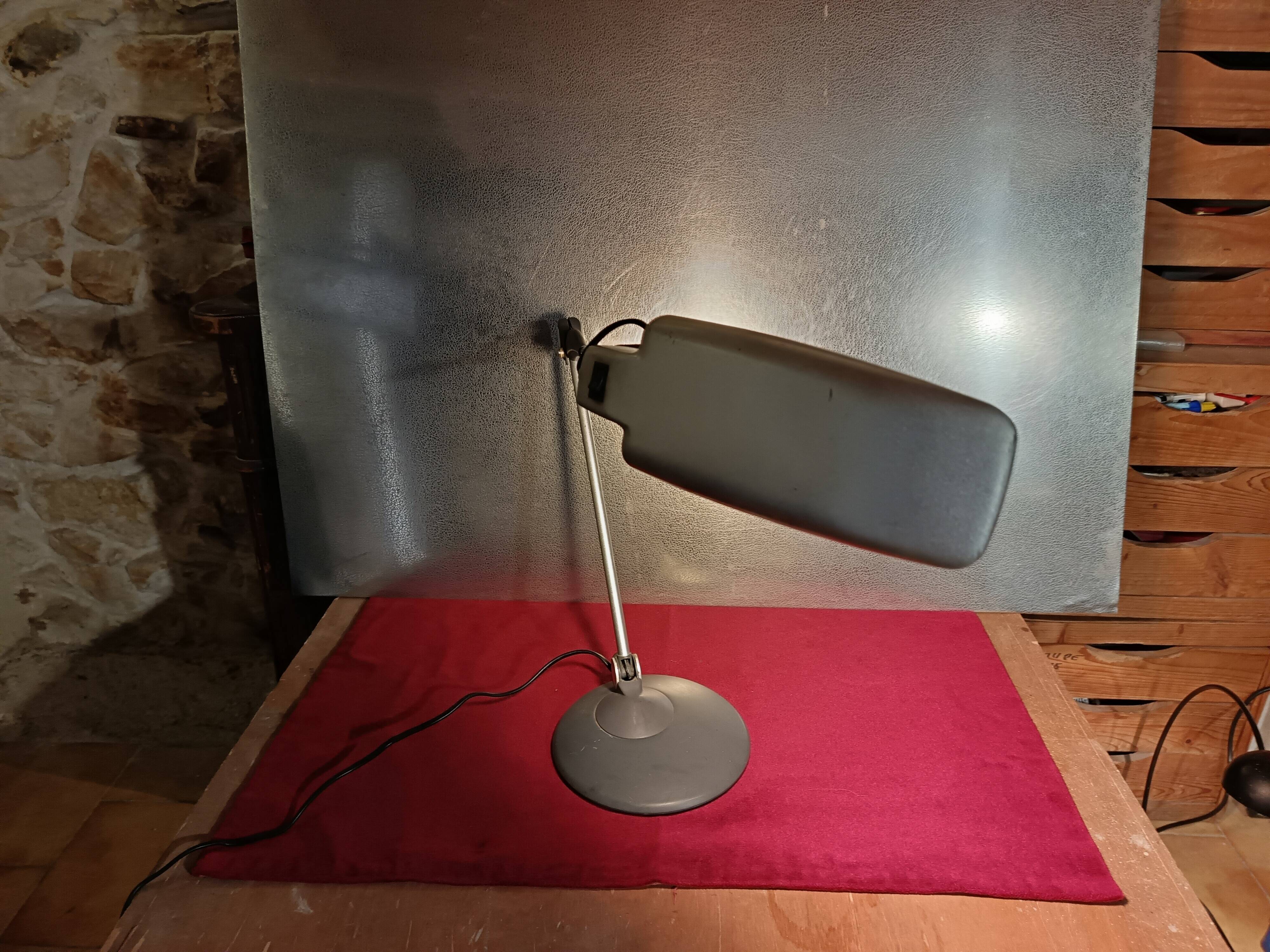 "Alluminor" "jumbo type 2" desk lamp.