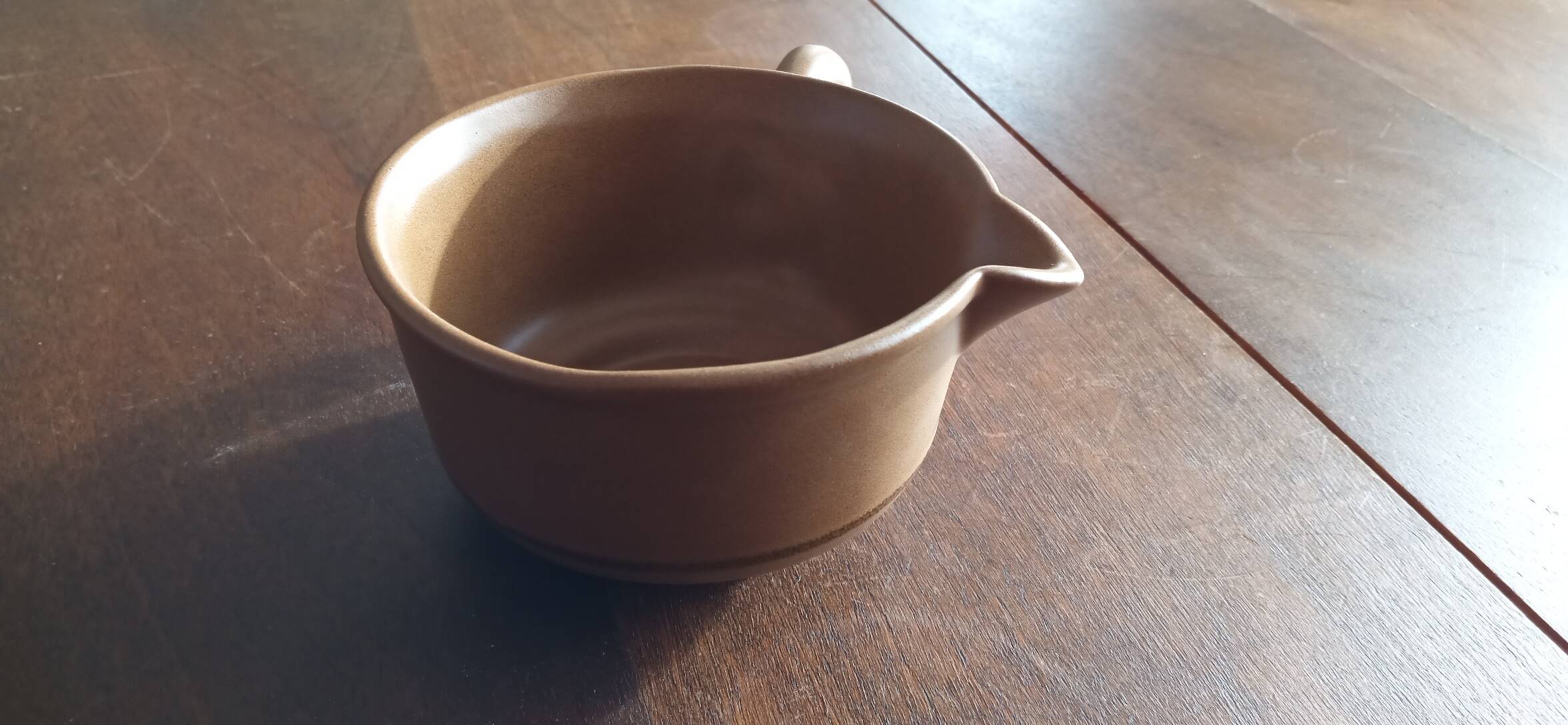 Sarreguemines cream pot