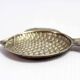 Vide poche vintage en laiton forme poisson