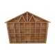 Maison étagère en bois
