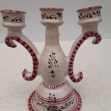 Earthenware candle holder