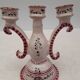 Bougeoir en faience