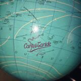Vintage tripod globe