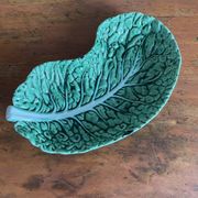 Portuguese slipware cabbage bowl