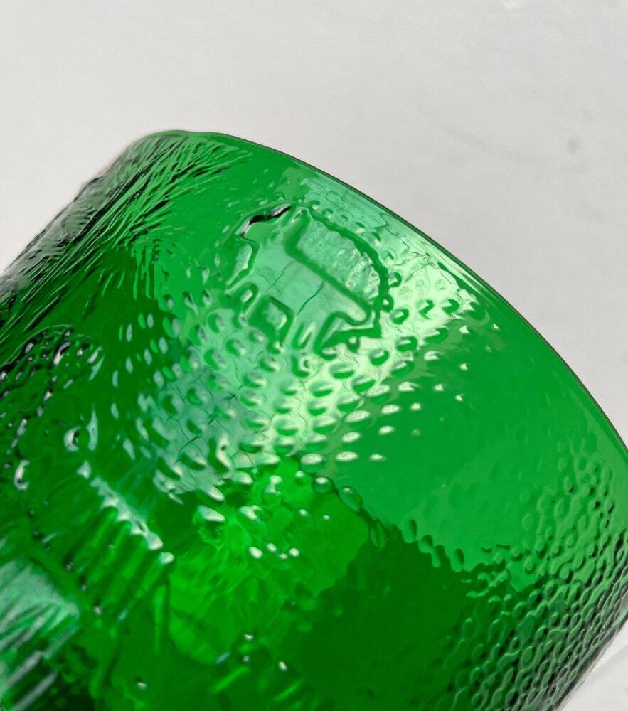 Mid-century Fauna decorative glass vase by Oiva Toikka for Arabia, Finland, 1960s