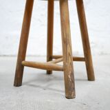 Vintage pine stool