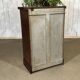 Bistro sideboard with 1 mahogany door and Formica top from the 1950s.