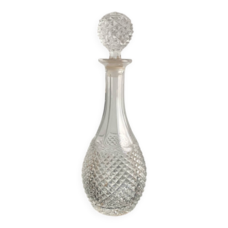 Carafe en cristal vintage