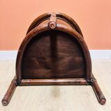 Side table / end table in rattan and caning