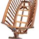 Antique wooden cradle