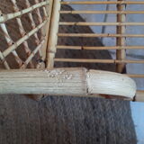 Panier à chien en rotin