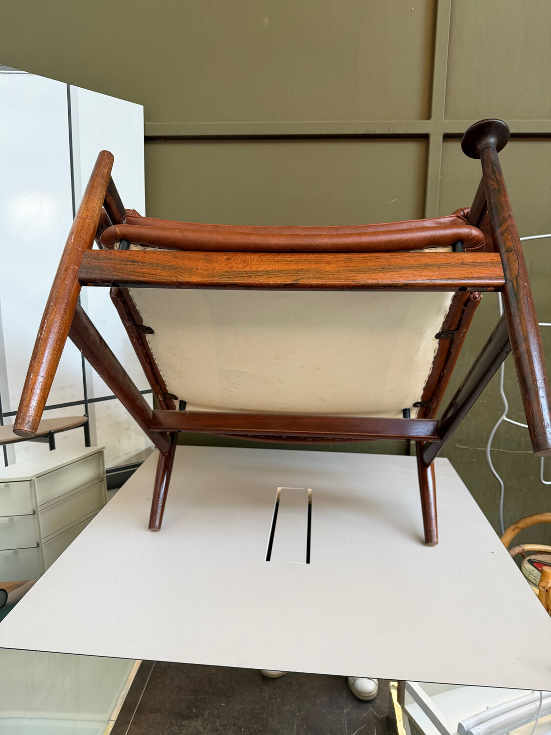 Armchair model Bwana designed by Finn Juhl.