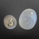 Set of 2 Ebe table lamps by Giusto Toso for Leucos, Italy 1970s