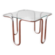 Chrome and glass coffee table by Ezio Didone, Italy, 1970s