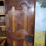 Small Louis XV cherry wood low cabinet