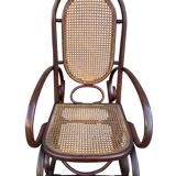 Set of 2 Thonet 19's Style Rocking Chairs