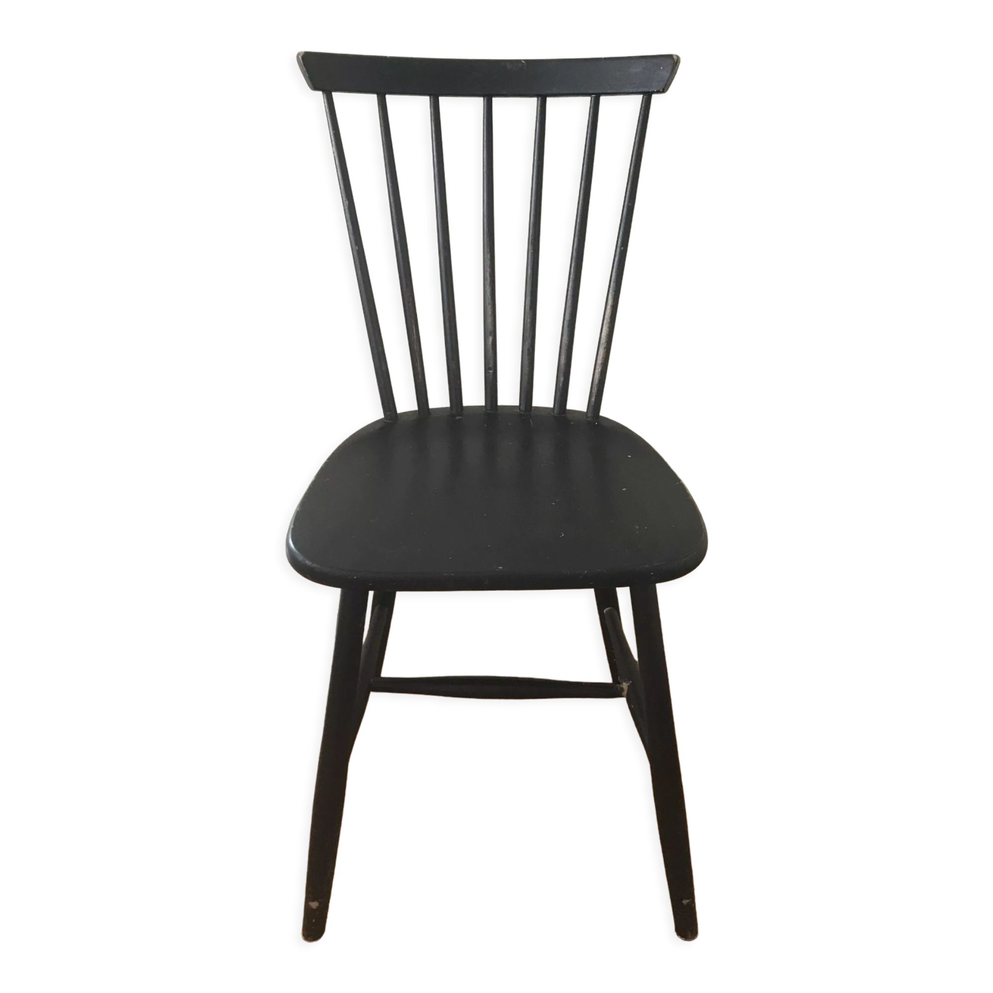 Sweden chair 1960 black bar stamped