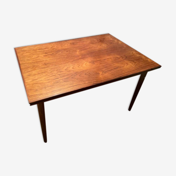 Vintage extendable rosewood dining table