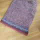 Crochet wool blanket
