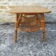 Table basse en rotin et bambou
