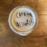 Roger Capron Vallauris vase in ceramic, graphic decoration.