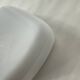 Wall light ceiling light square 25 cm white opaline glass 1960 1970 LAMP-7329