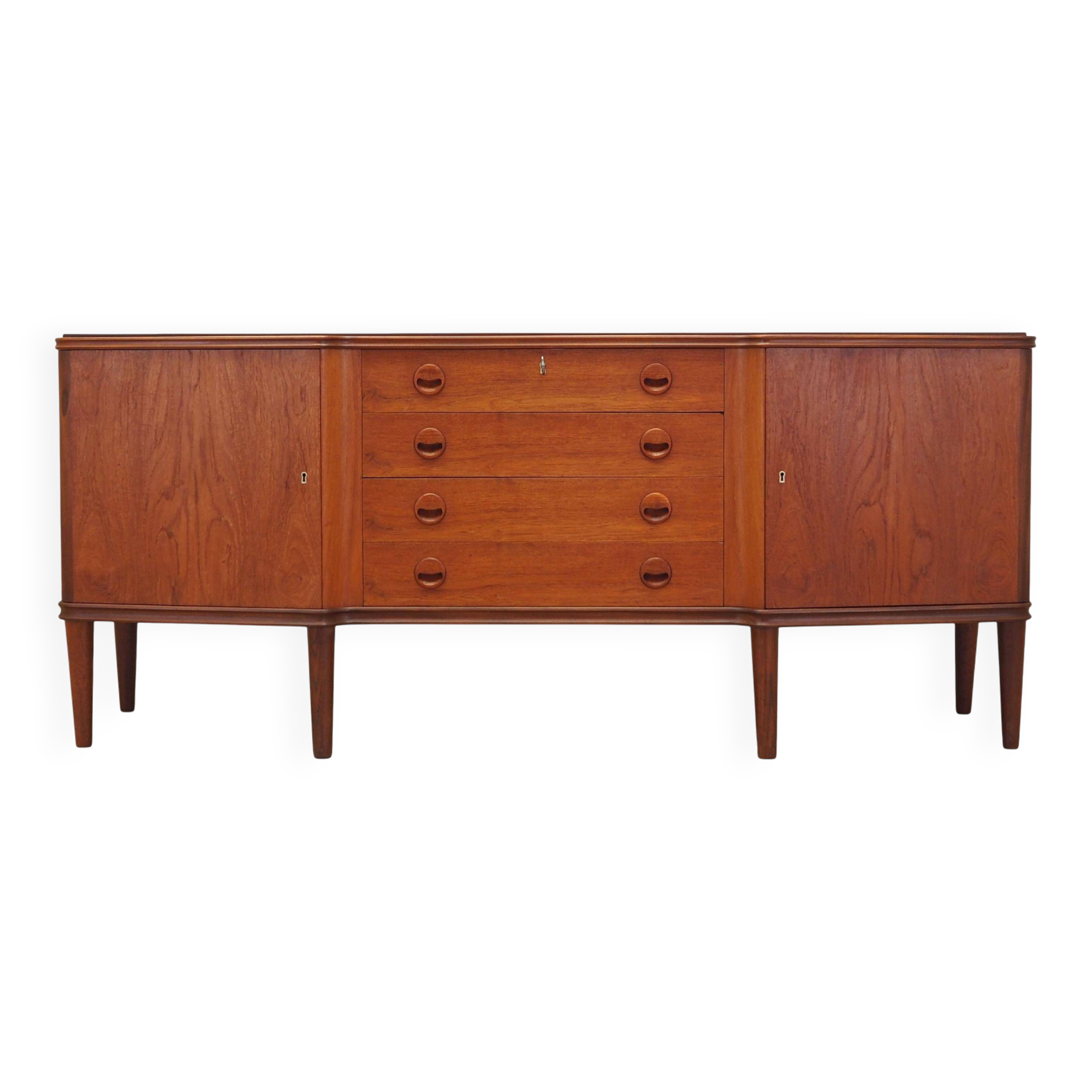 Buffet en teck, design danois, années 1960, production : Danemark